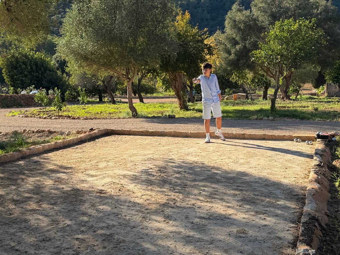 La pista de petanca de TERRA